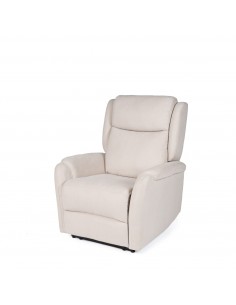 Sillón relax AKARI de diseño en beige