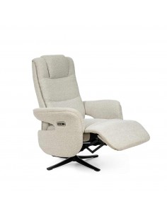 Sillón relax SATOMI de diseño en beige