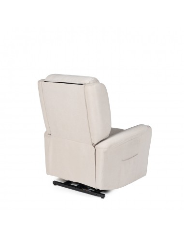Sillón relax LIFT AKARI de diseño en beige