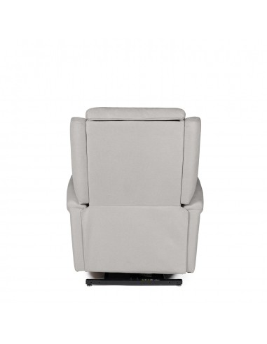 Poltrona relax LIFT AKARI de design em cinzento...