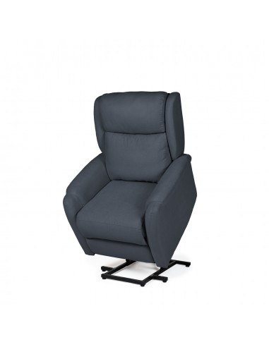 Poltrona relax LIFT AKARI de design em cinzento...