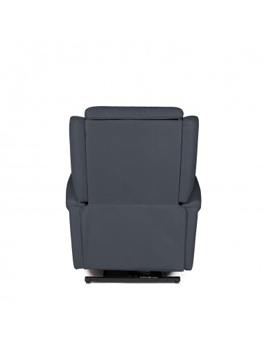Poltrona relax LIFT AKARI de design em cinzento...