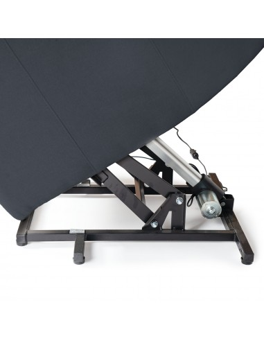 Poltrona relax LIFT AKARI de design em cinzento...