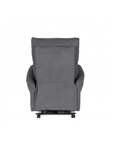 Sillón relax MISAKI de diseño en gris oscuro