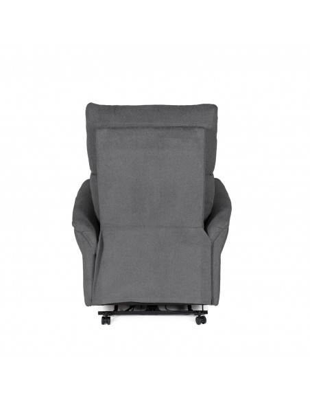 Sillón relax MISAKI de diseño en gris oscuro