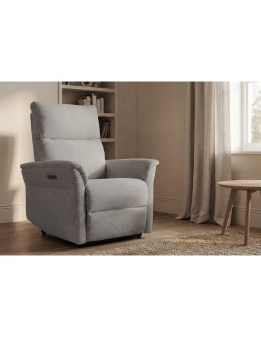 Sillón relax MISAKI de diseño en gris claro