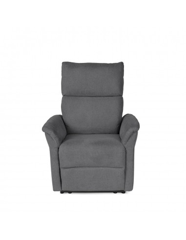 Sillón relax MISAKI de diseño en gris oscuro