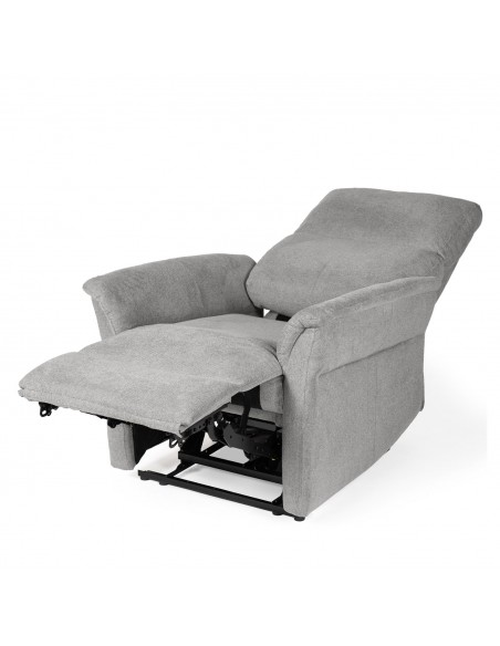 Sillón relax MISAKI de diseño en gris claro
