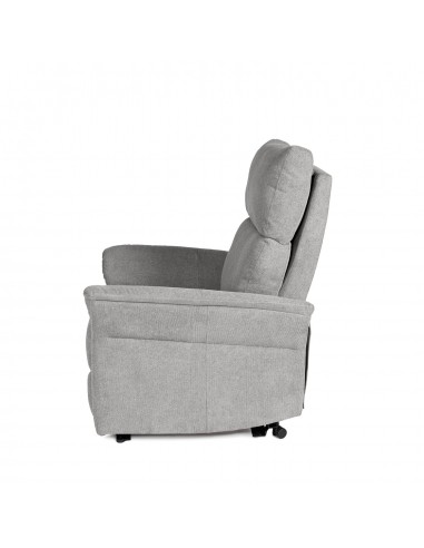 Sillón relax MISAKI de diseño en gris claro
