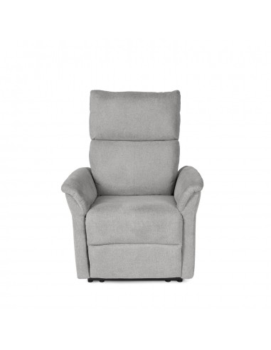 Sillón relax MISAKI de diseño en gris claro