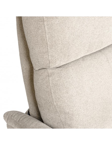 Poltrona relax MISAKI de design em bege