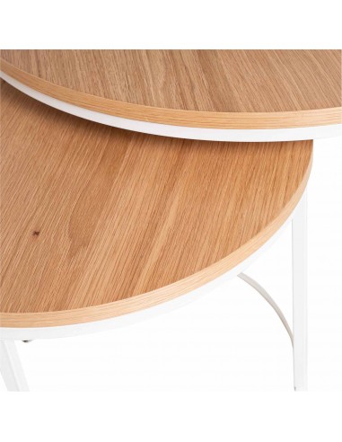 Conjunto de mesas de centro ADRIANO de design...