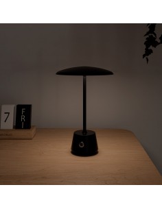 Candeeiro de mesa AYORA de design em preto