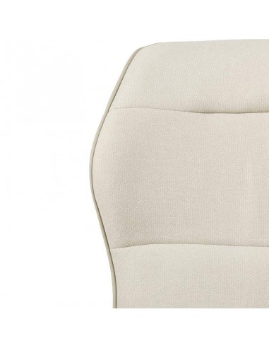 Cadeira Olzon de design, tela, similpiel