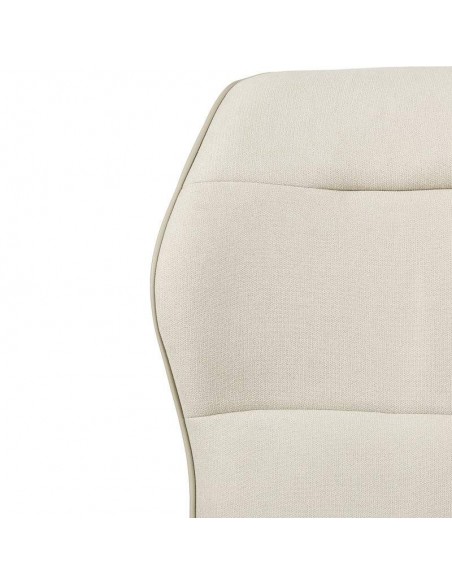 Cadeira Olzon de design, tela, similpiel
