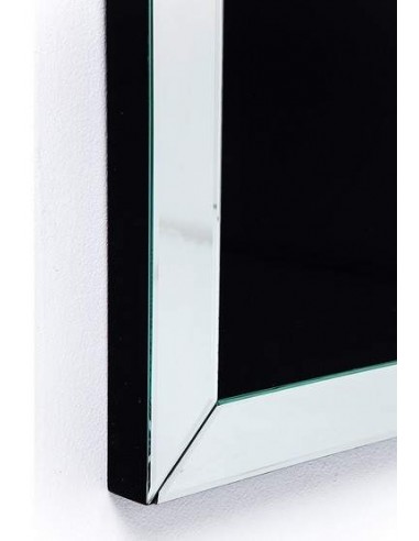 ESPEJO CALAVERA 100x100, cristal faceteado