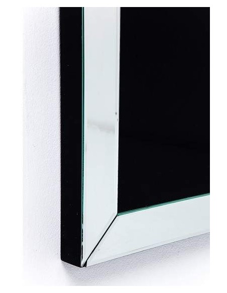 ESPEJO CALAVERA 100x100, cristal faceteado