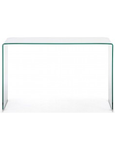 Consola minimalista BURANO Cristal Transpartente 2