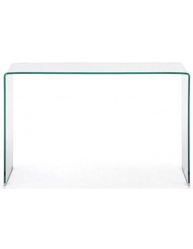 Consola Minimalista BURANO em Vidro Transparente