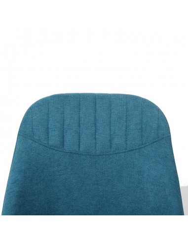 CADEIRA GIRATÓRIA RAVEN DE DESIGN, TECIDO, METAL, PRETO