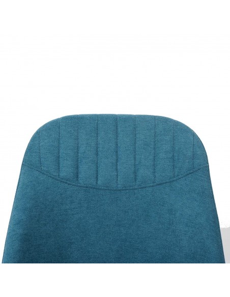 CADEIRA GIRATÓRIA RAVEN DE DESIGN, TECIDO, METAL, PRETO CADEIRA GIRATÓRIA RAVEN DE DESIGN, TECIDO, METAL, PRETO