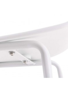 Taburete minimalista Fear 72, plastico, metal 2