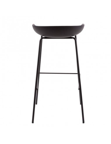 Taburete minimalista Fear 72, plastico, metal