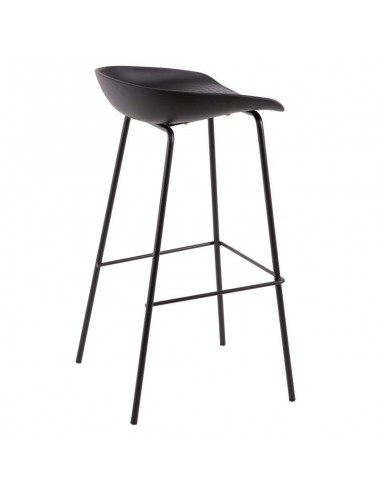 Taburete minimalista Fear 72, plastico, metal