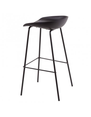 Taburete minimalista Fear 72, plastico, metal