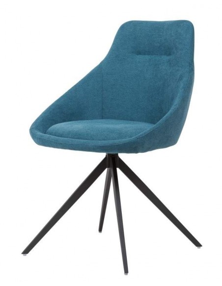 Silla Soul, tejido, metal negro