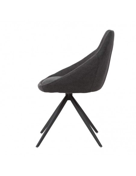 Silla Soul, tejido, metal negro Silla Soul, tejido, metal negro