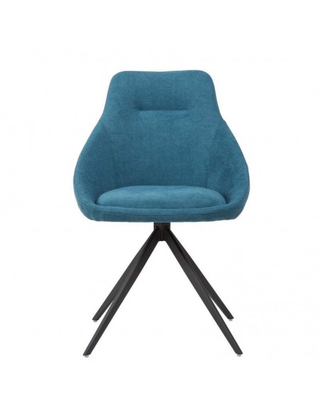 Silla Soul, tejido, metal negro