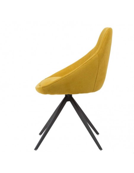 Silla Soul, tejido, metal negro