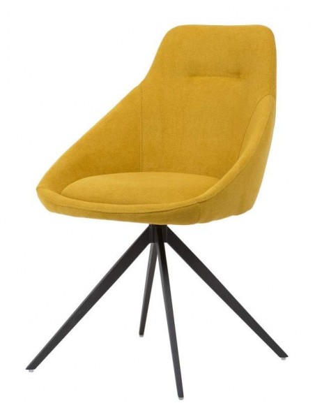 Silla Soul, tejido, metal negro