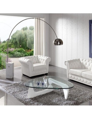 Candeeiro de chão de design moderno Arco inspirado em Achille Castiglioni