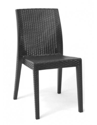 Silla de jardin GLAM, apilable, polipropileno