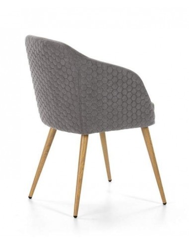 CADEIRA DE DESIGN Midcentury LUCAS, TECIDO, madeira