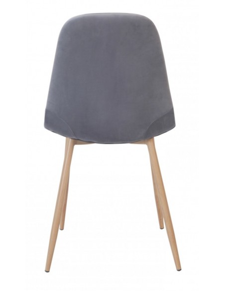 Silla de diseño Yaren, metal, terciopelo Silla de diseño Yaren, metal, terciopelo