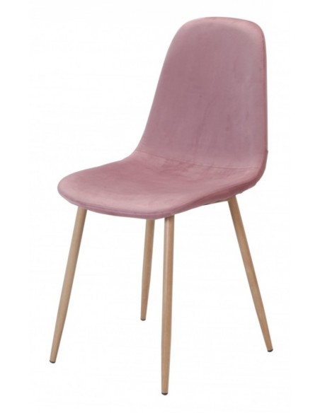 Silla de diseño Yaren, metal, terciopelo Silla de diseño Yaren, metal, terciopelo