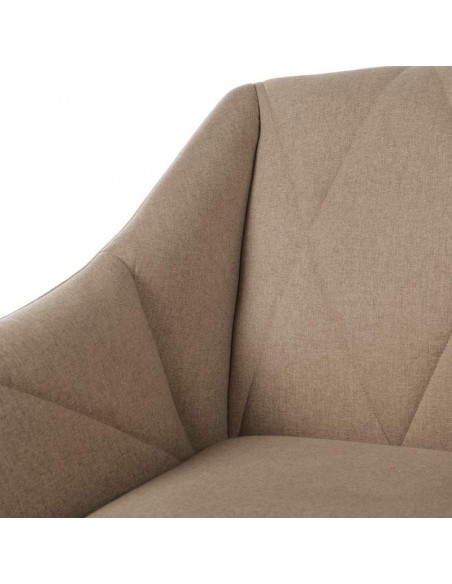 POLTRONA DE DESIGN MODERNO KYOTO, tela