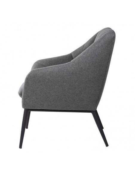 POLTRONA DE DESIGN MODERNO KYOTO, tela