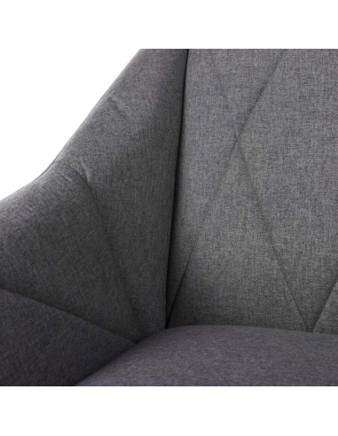 POLTRONA DE DESIGN MODERNO KYOTO, tela