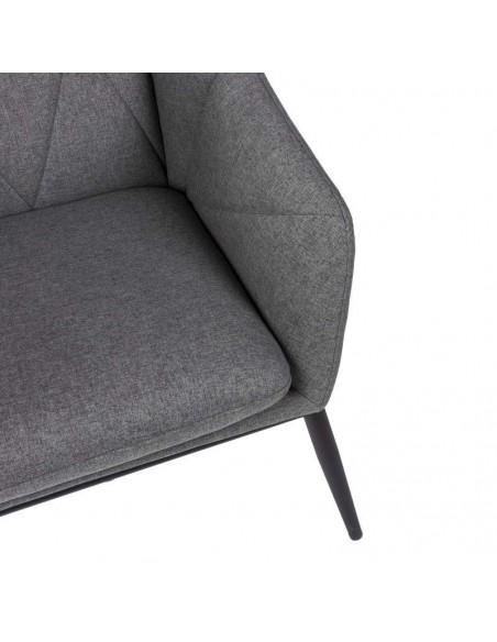 POLTRONA DE DESIGN MODERNO KYOTO, tela