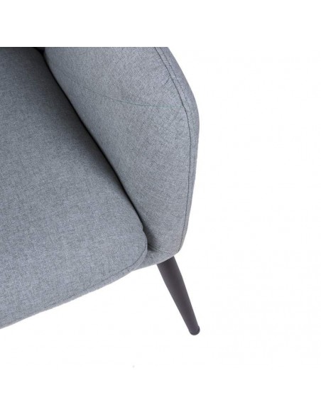 POLTRONA DE DESIGN MODERNO KYOTO, tela