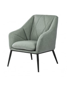 POLTRONA DE DESIGN MODERNO KYOTO, tela