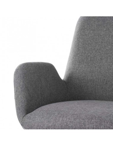 POLTRONA DE DESIGN MODERNO DOHA, tela