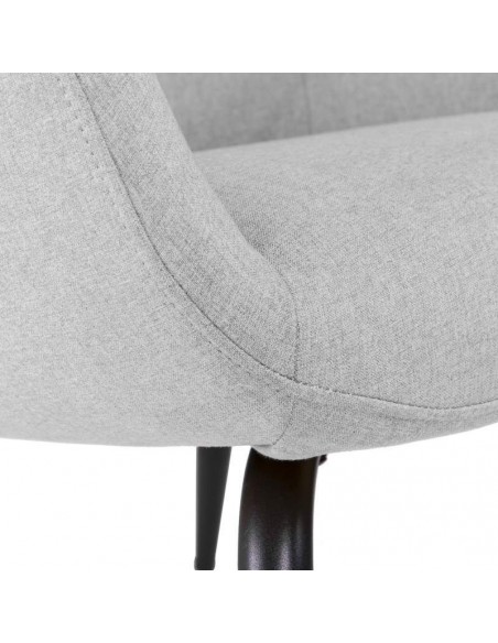 POLTRONA DE DESIGN MODERNO DOHA, tela