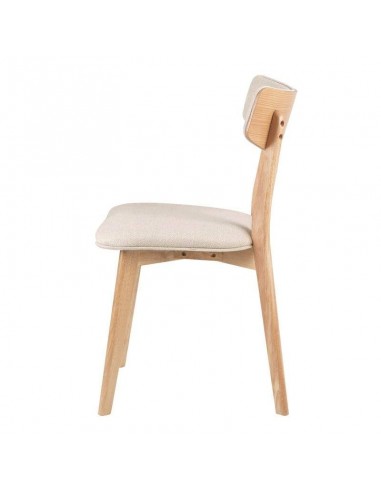 Cadeira nórdica ANAIS carvalho, tela