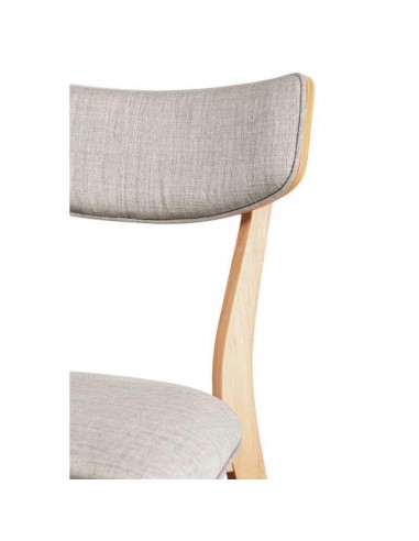 Cadeira nórdica ANAIS carvalho, tela