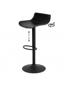 TABURETE DE DISEÑO BLADE, metal, plastico